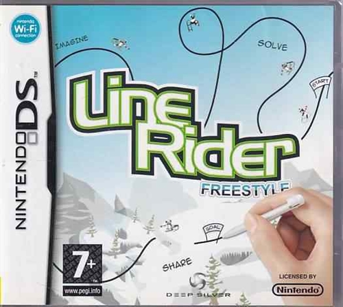 Line Rider Freestyle - Nintendo DS (A Grade) (Genbrug)
